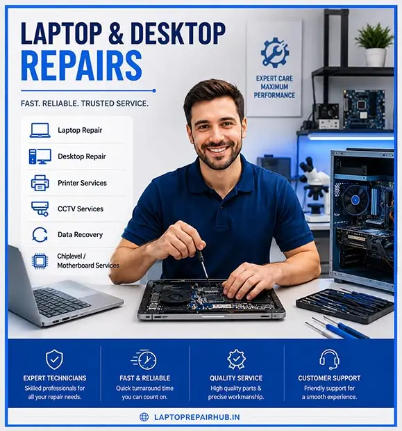 why choose laptop repair hub