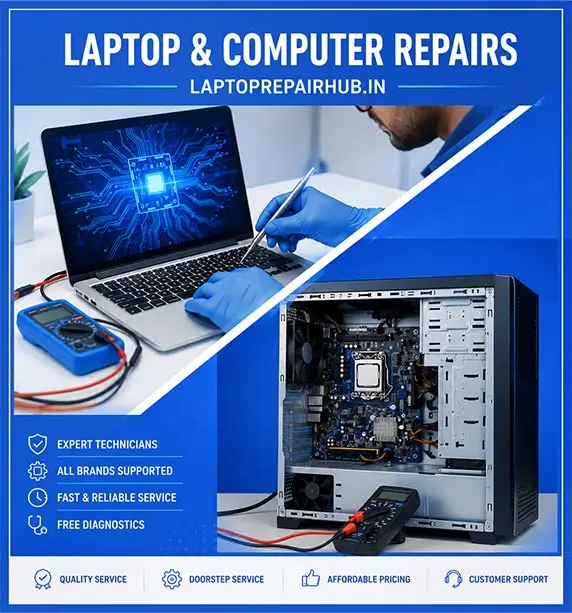 laptop and computer Repair Hyderabad & Secunderabad